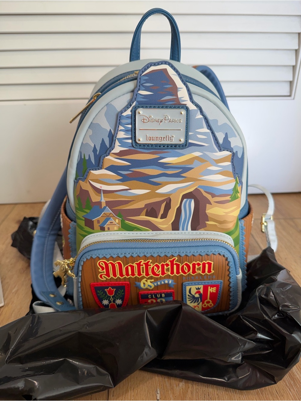 Exclusive Disney Parks Loungefly Matterhorn 65th Anniversary Backpack club 33